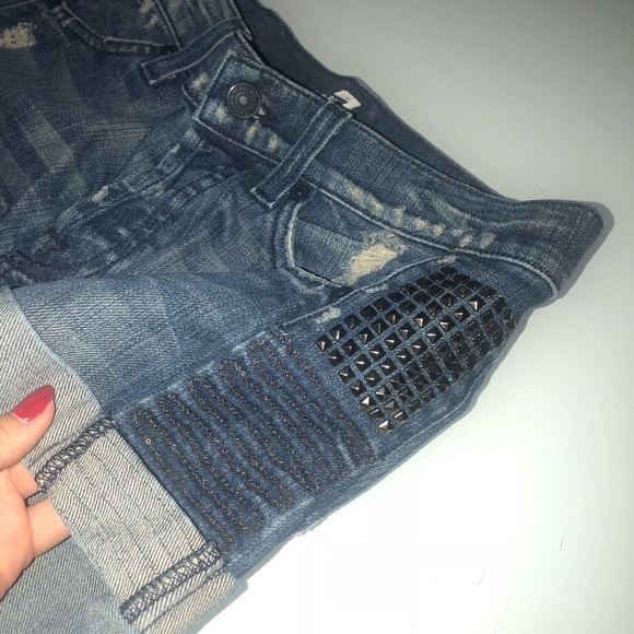 7 For All Mankind Denim Shorts - Picture 4 of 5